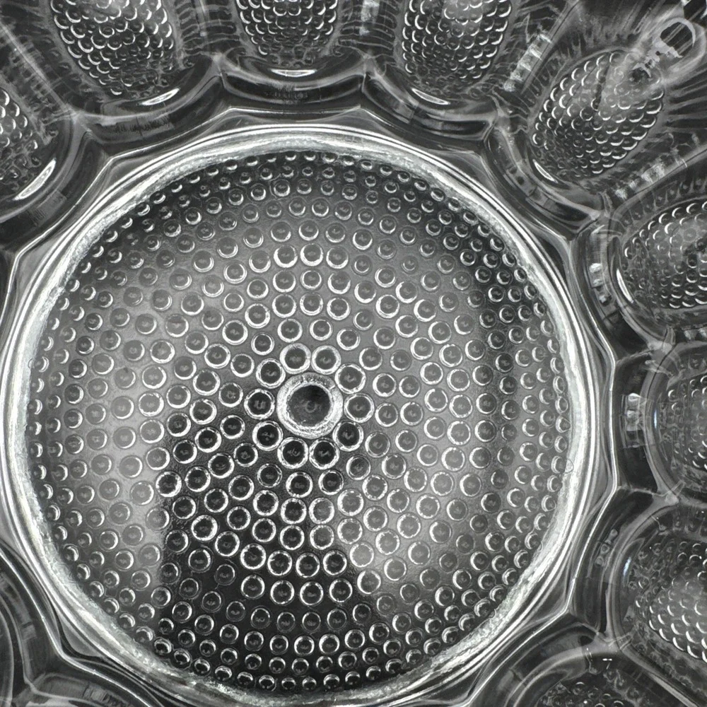 Indiana Glass dewdrop texture